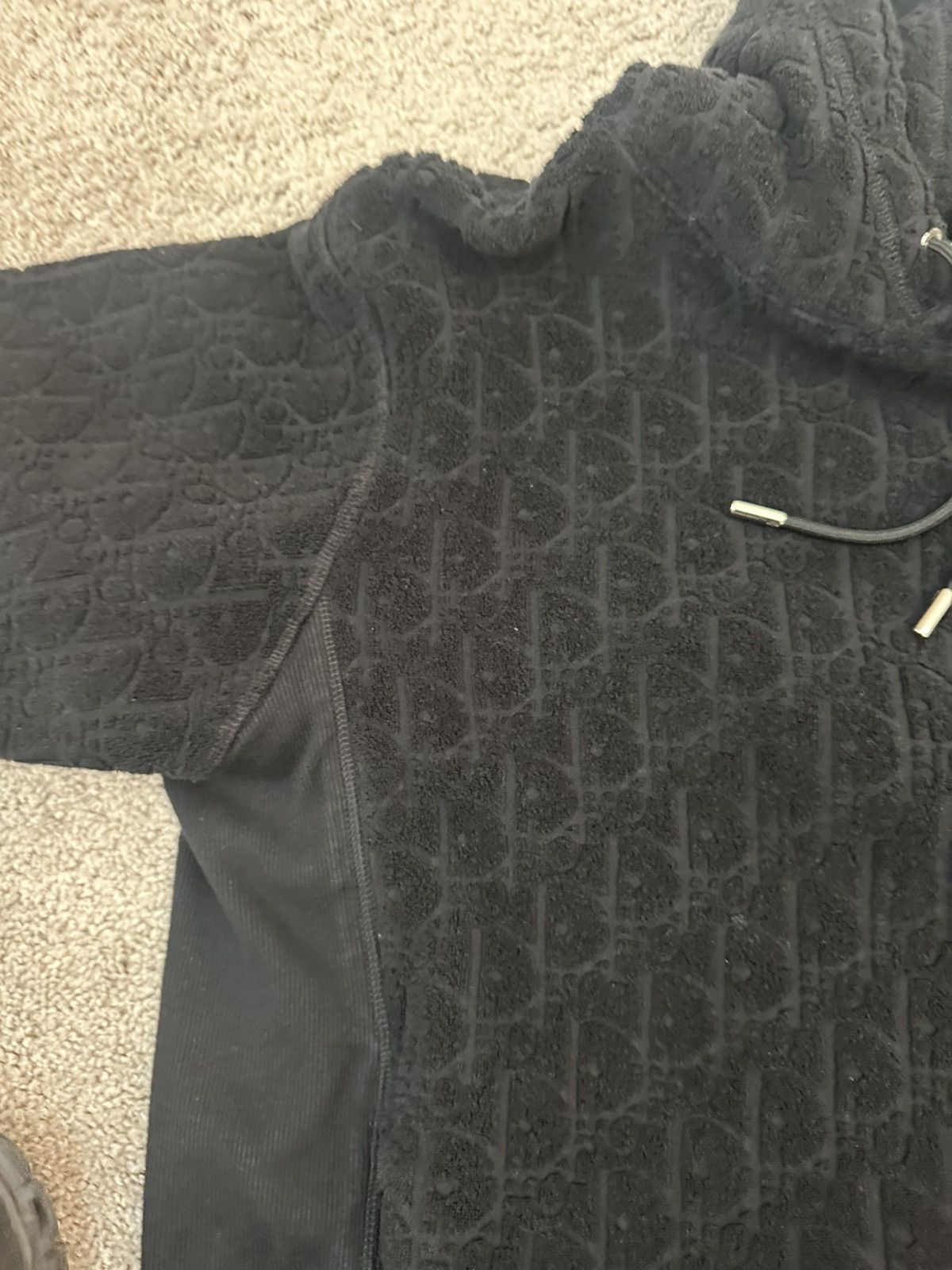 Dior Dior Oblique hoodie logo Size US M / EU 48-50 / 2 - 2 Thumbnail