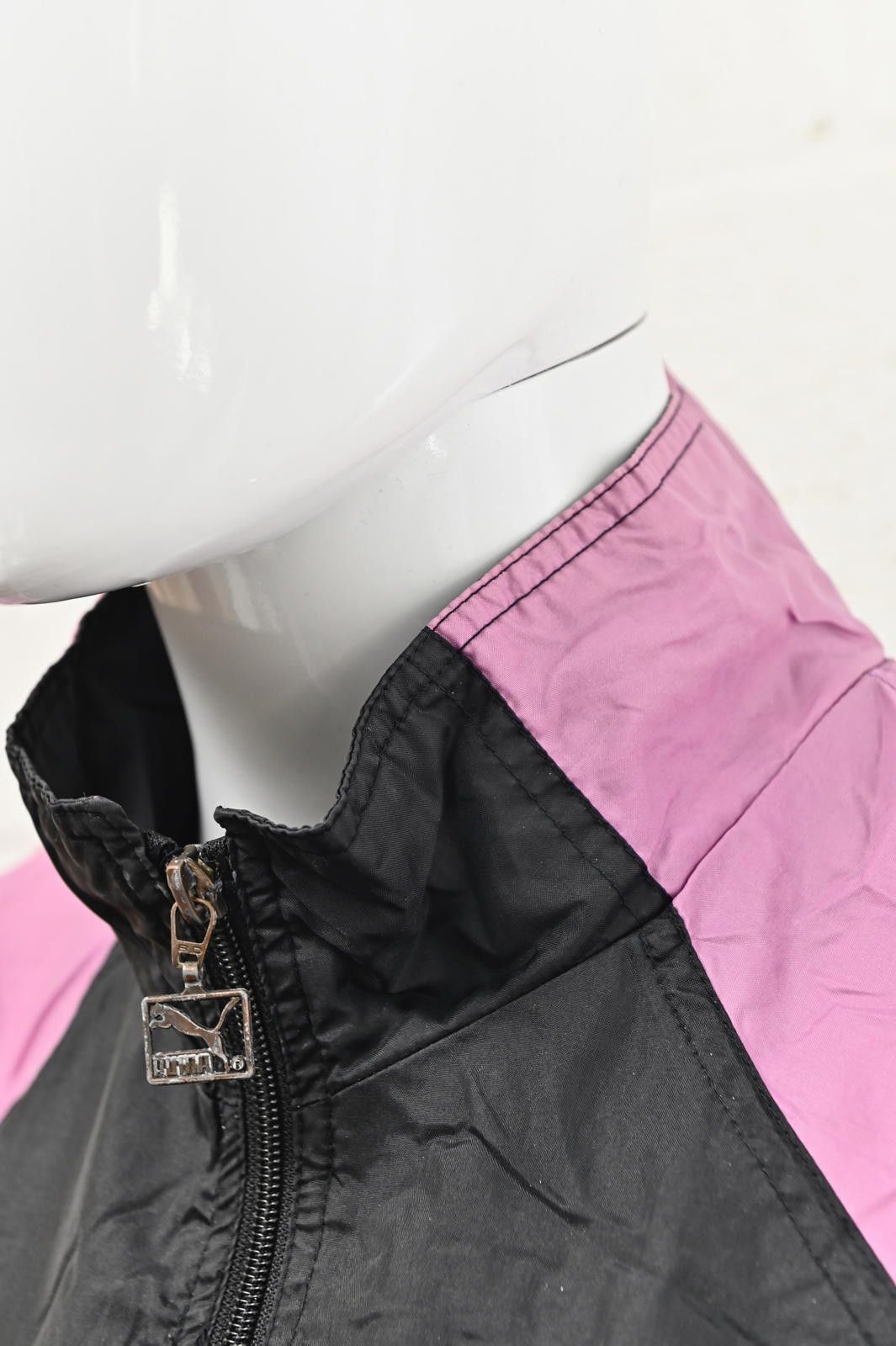 Puma Puma Vintage Sports Jacket Black Pink Womens Size S Size S / US 4 / IT 40 - 5 Thumbnail
