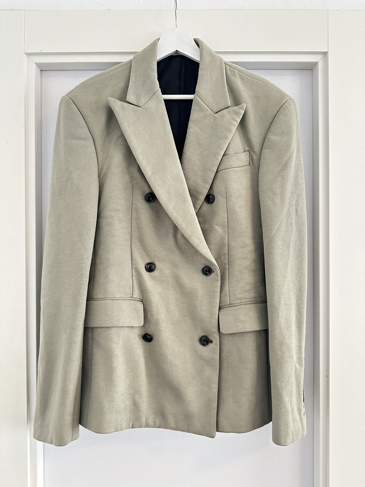 Amiri Double Breasted Cotton Blazer Size 40R - 1 Thumbnail