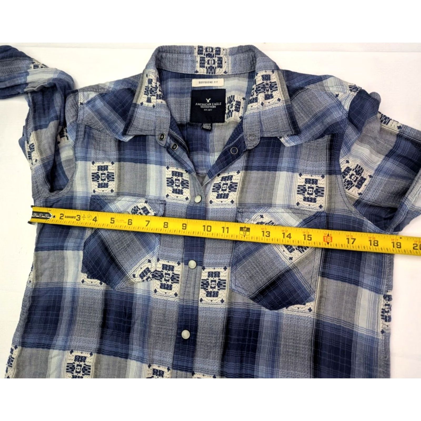 American Eagle Outfitters American Eagle Outfitters Western Button-Up Shirt Womens XS? No, keep original size. Size S / US 4 / IT 40 - 5 Thumbnail