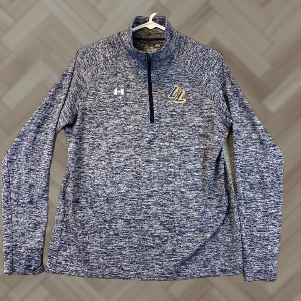 Under Armour Under Armour HeatGear L Mens Training T Shirt 1/4 Zip Long Sleeve Gray 75-28 Size US L / EU 52-54 / 3 - 1 Thumbnail