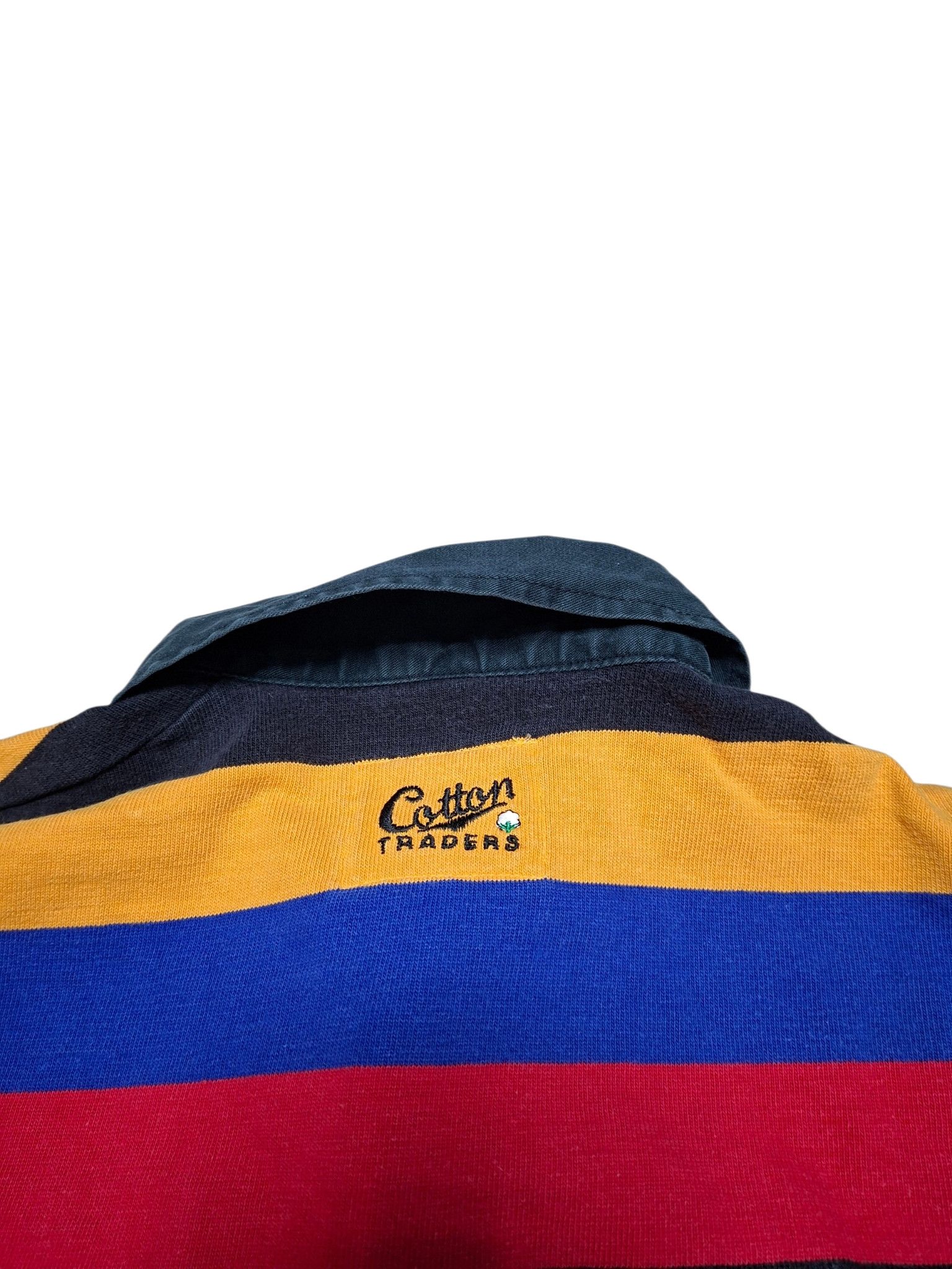 Cotton Traders COTTON TRADERS VINTAGE 80S REFEREE RUGBY SHIRT Size US S / EU 44-46 / 1 - 4 Thumbnail