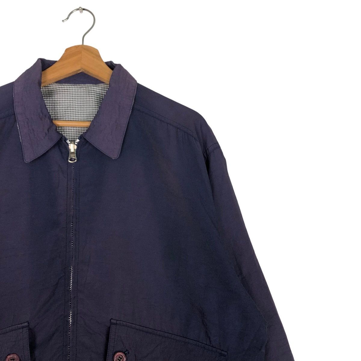 Japanese Brand 🔥Vtg Reversible Bomber Jacket Lautreamont Issey Miyake Size US M / EU 48-50 / 2 - 7 Thumbnail