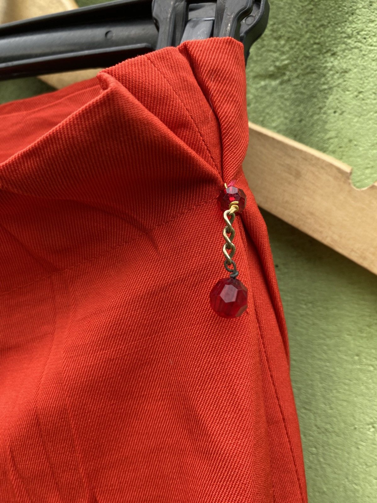 Yohji Yamamoto Yohji Yamamoto Red Pants Runaway Archive Japanese Luxury Size 22" - 8 Thumbnail