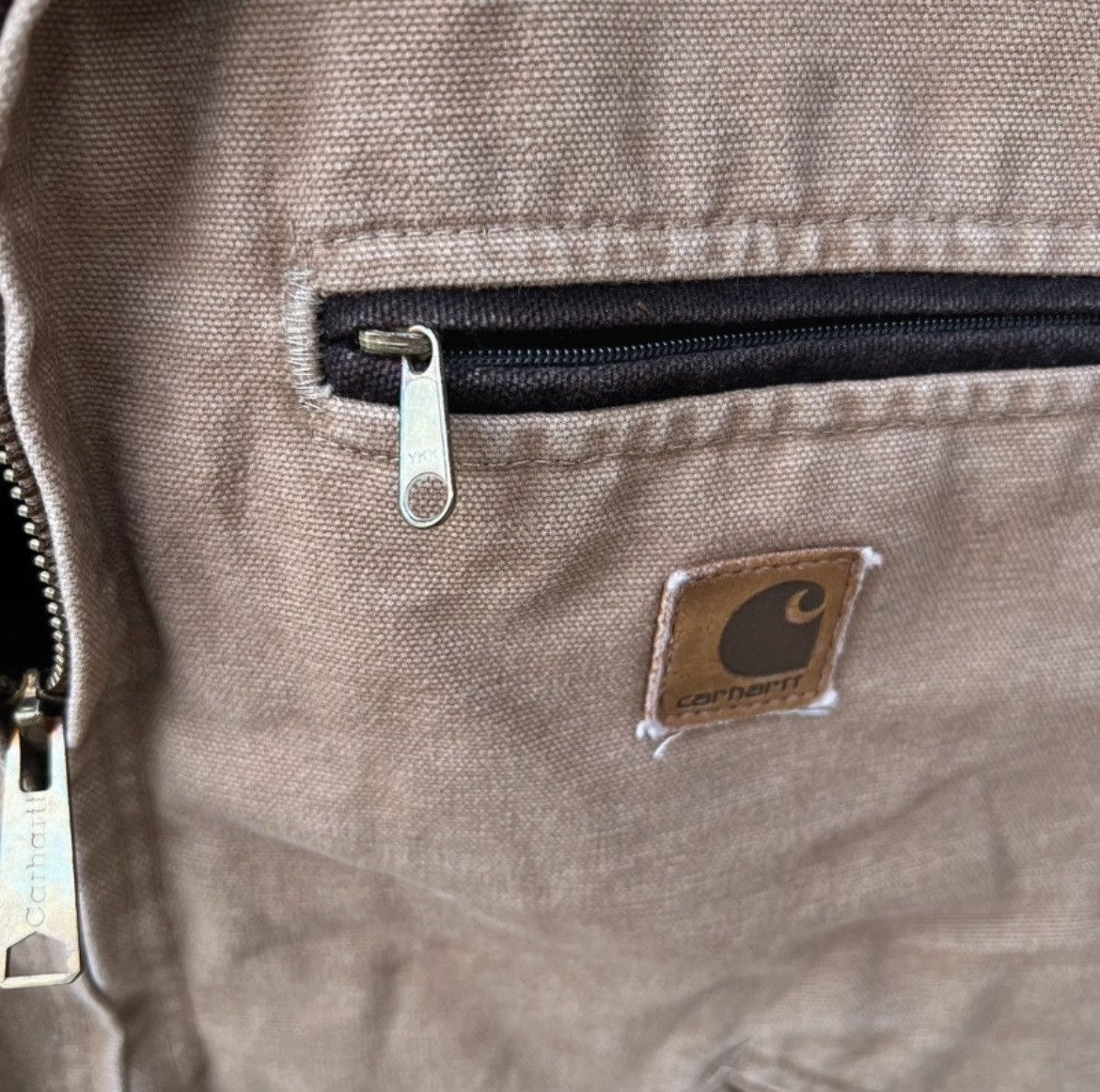 Carhartt detroit camel jacket vintage J97CML