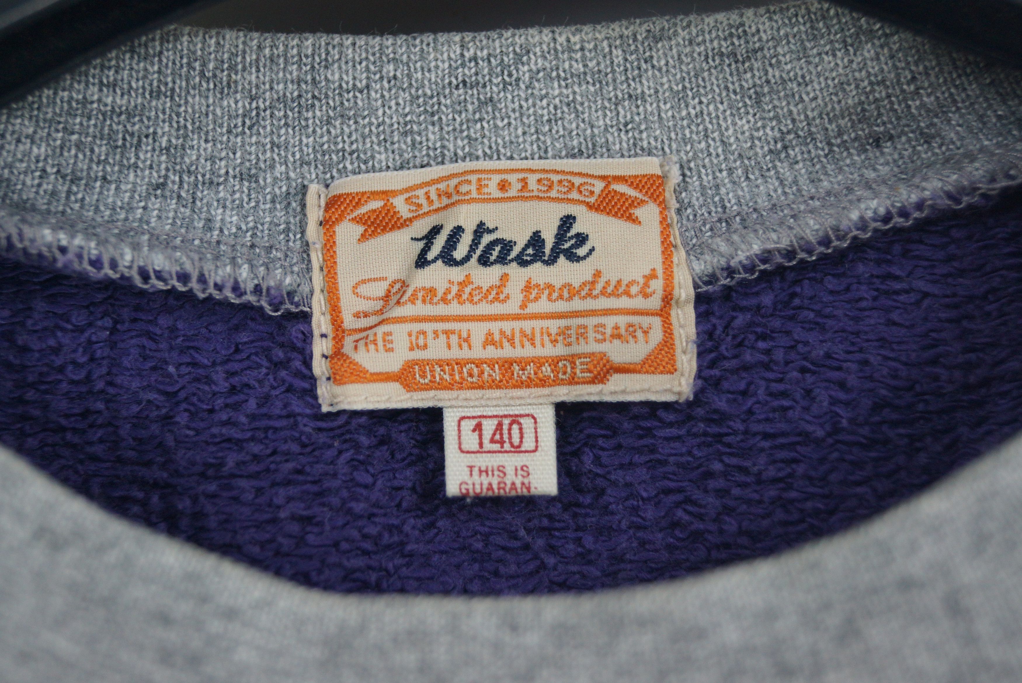 Vintage Vintage Unionmade Wask Sweatshirt Nice Design Size US S / EU 44-46 / 1 - 3 Thumbnail