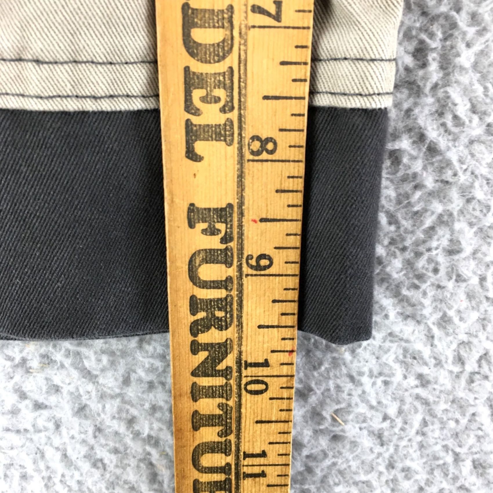 Vintage Off Road Adventure Cargo Shorts Mens 28x9.5 Beige Grey High Rise Elastic Waist Casual Cargo Pocket Regular Rise Men Size US 28 / EU 44 - 7 Thumbnail