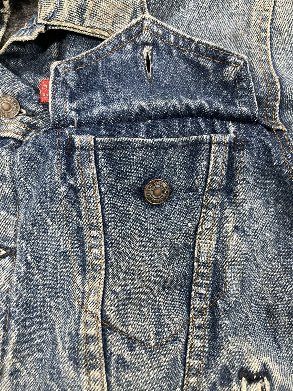 Levi's Vintage Levis Button 527 Denim Jacket Size US M / EU 48-50 / 2 - 18 Thumbnail