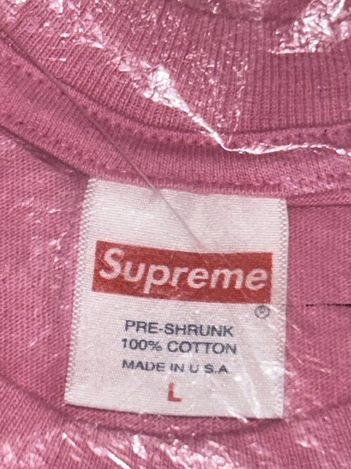 Supreme Supreme Rocker Tee Pink FW21 size Large NEW Size US L / EU 52-54 / 3 - 3 Thumbnail