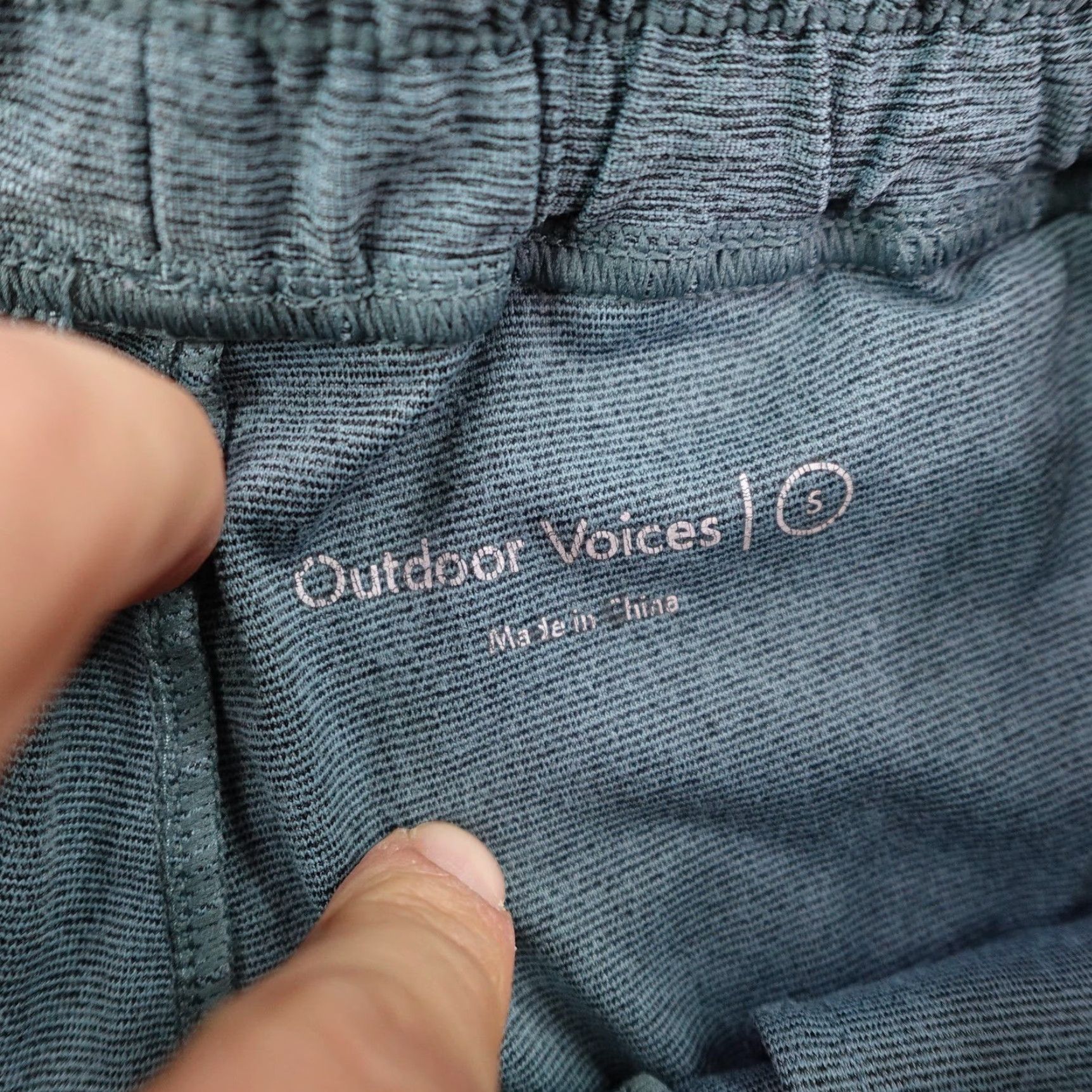 Outdoor Voices Outdoor Voices Shorts Mens Small Blue Sweats Performance Athletic Joggers Gym Size US 29 - 7 Thumbnail