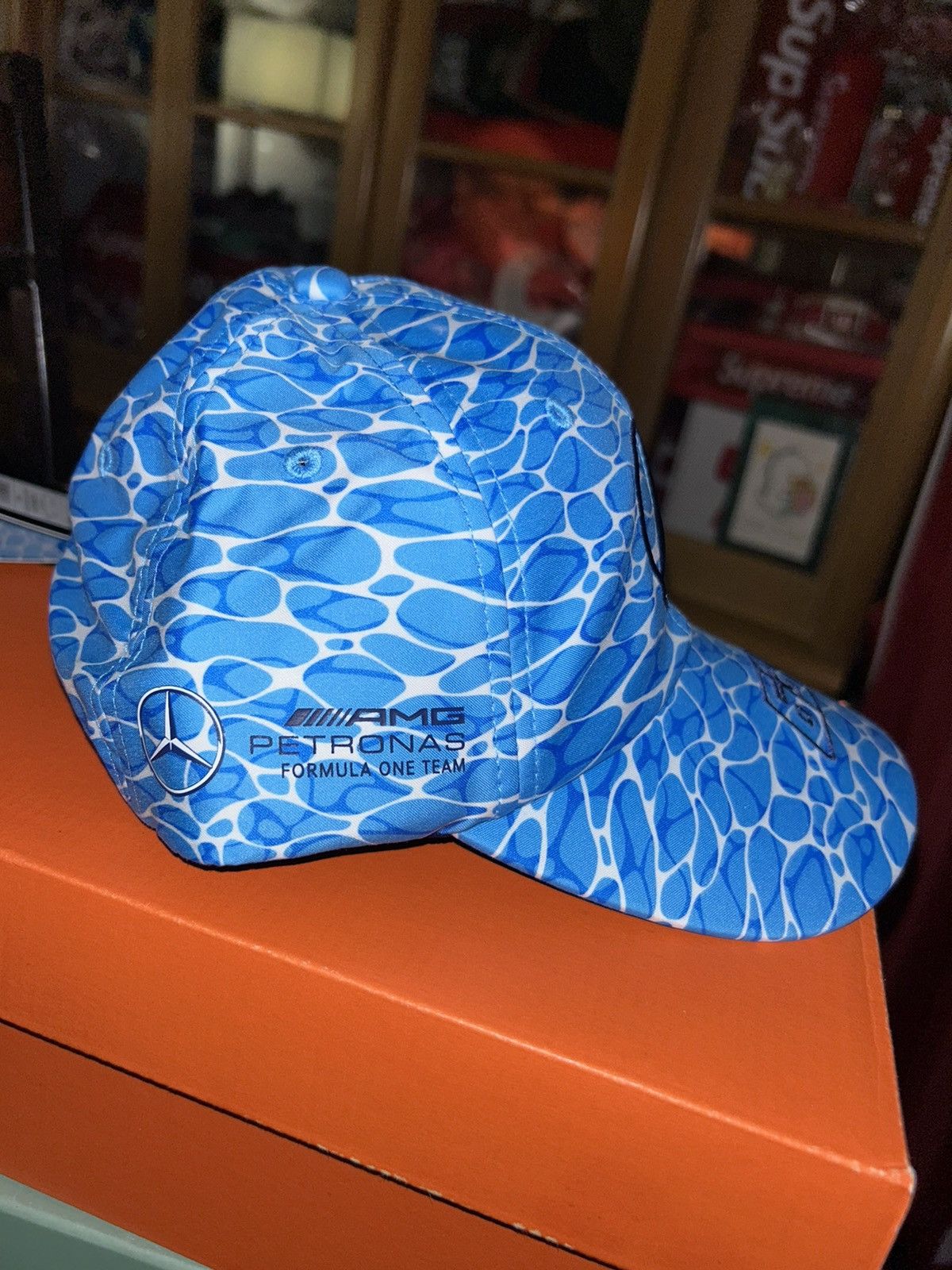 Supreme George Russel Mercedes AMG Petronas Racing Hat - Formula 1 Size ONE SIZE - 7 Thumbnail