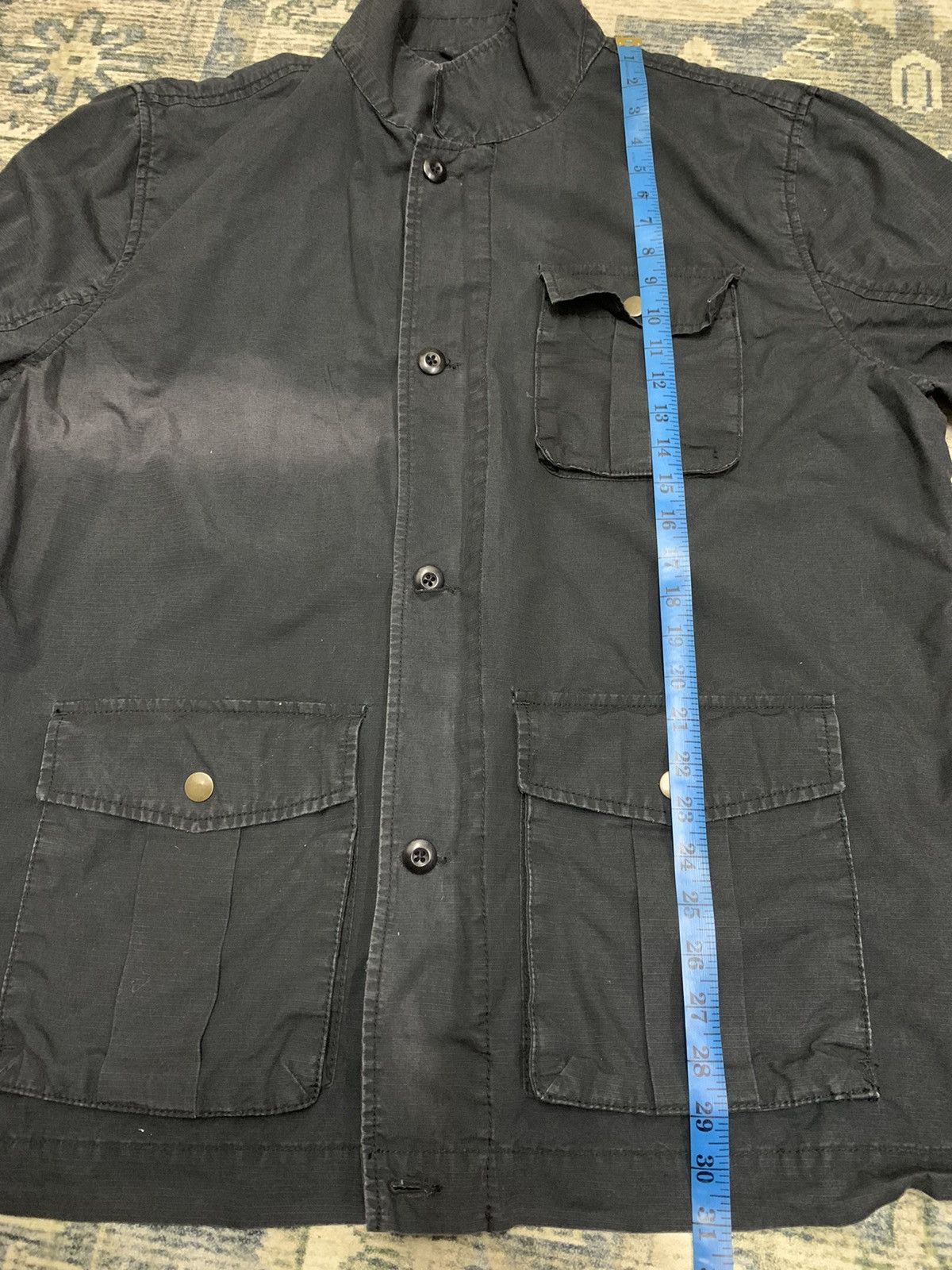 Gap GAP Parka Ripstop Sun Faded Military Shirt Moonless Night Size US XXL / EU 58 / 5 - 10 Thumbnail