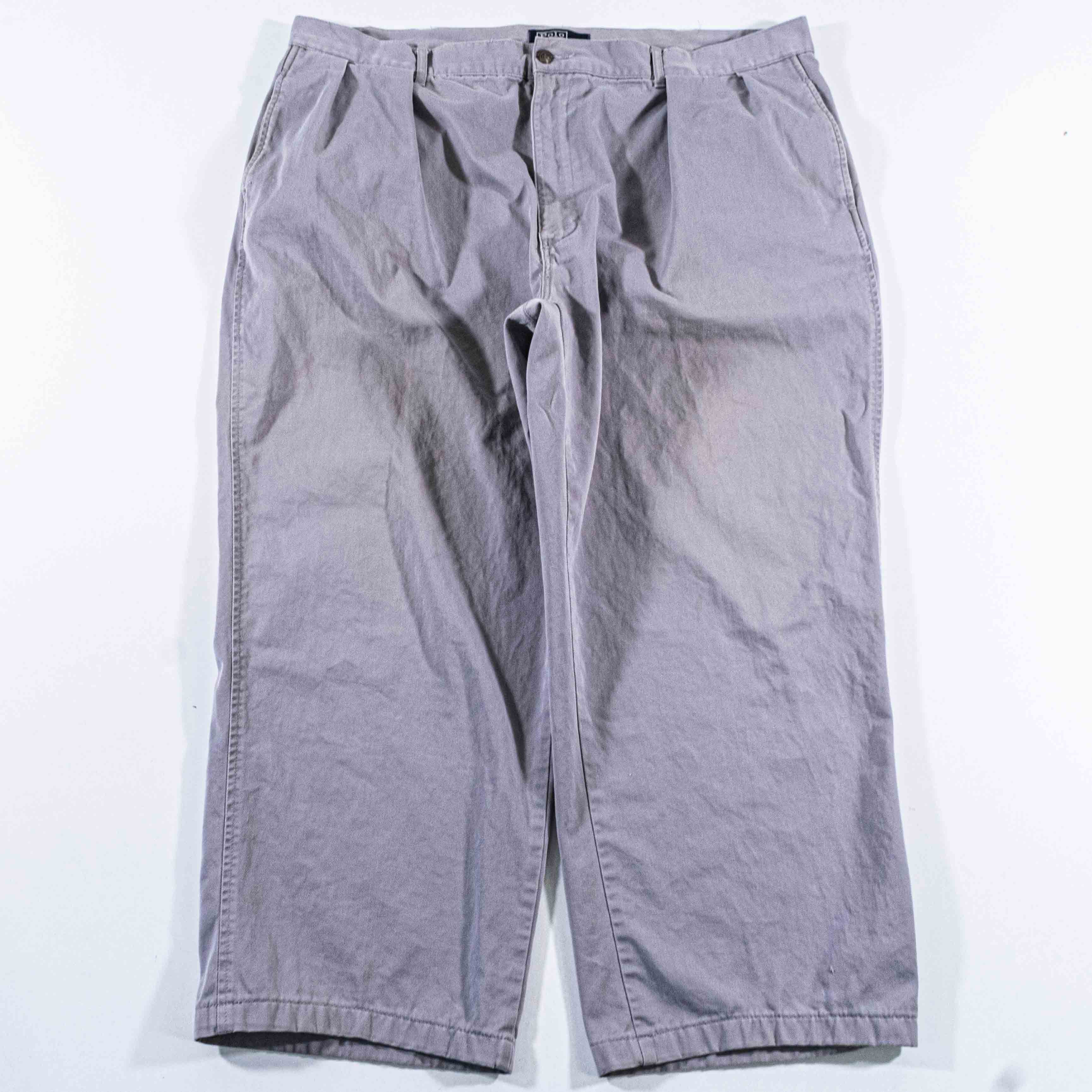 Polo Ralph Lauren Polo Ralph Lauren Chino Pants 42x25.5 Baggy Cropped Wide Leg Size US 42 / EU 58 - 1 Thumbnail