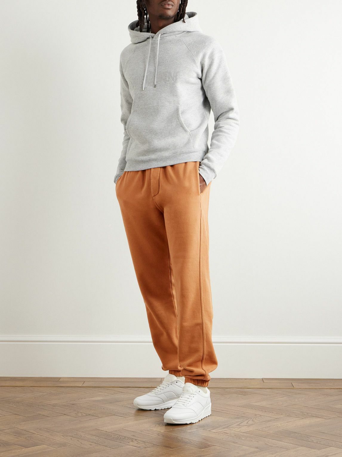 Saint Laurent Paris o1bcso1str1224 Sweatpants in Light Orange Size US 36 / EU 52 - 2 Thumbnail