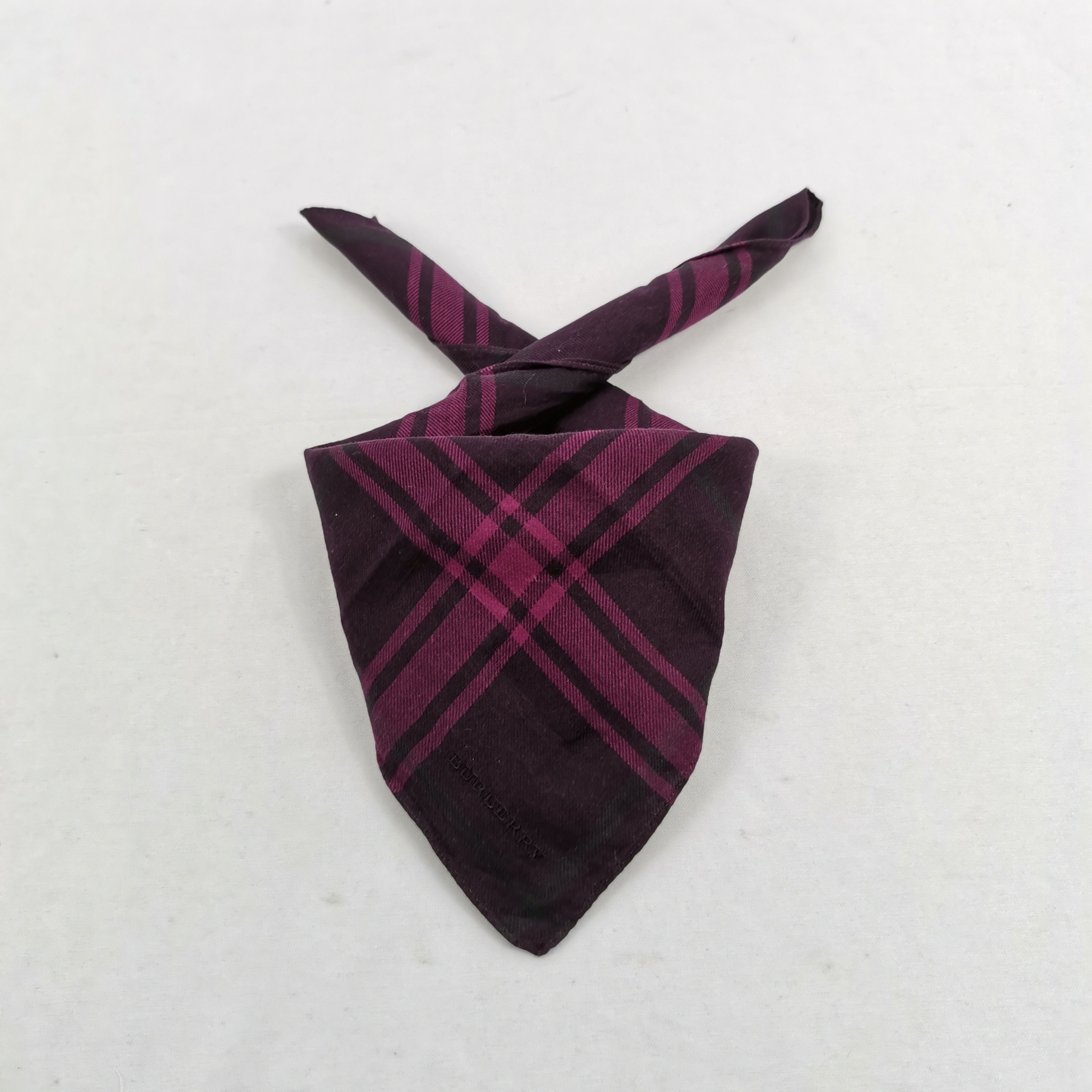 Burberry Vintage Burberry Handkerchief Neckerchief Bandana Size ONE SIZE - 1 Thumbnail