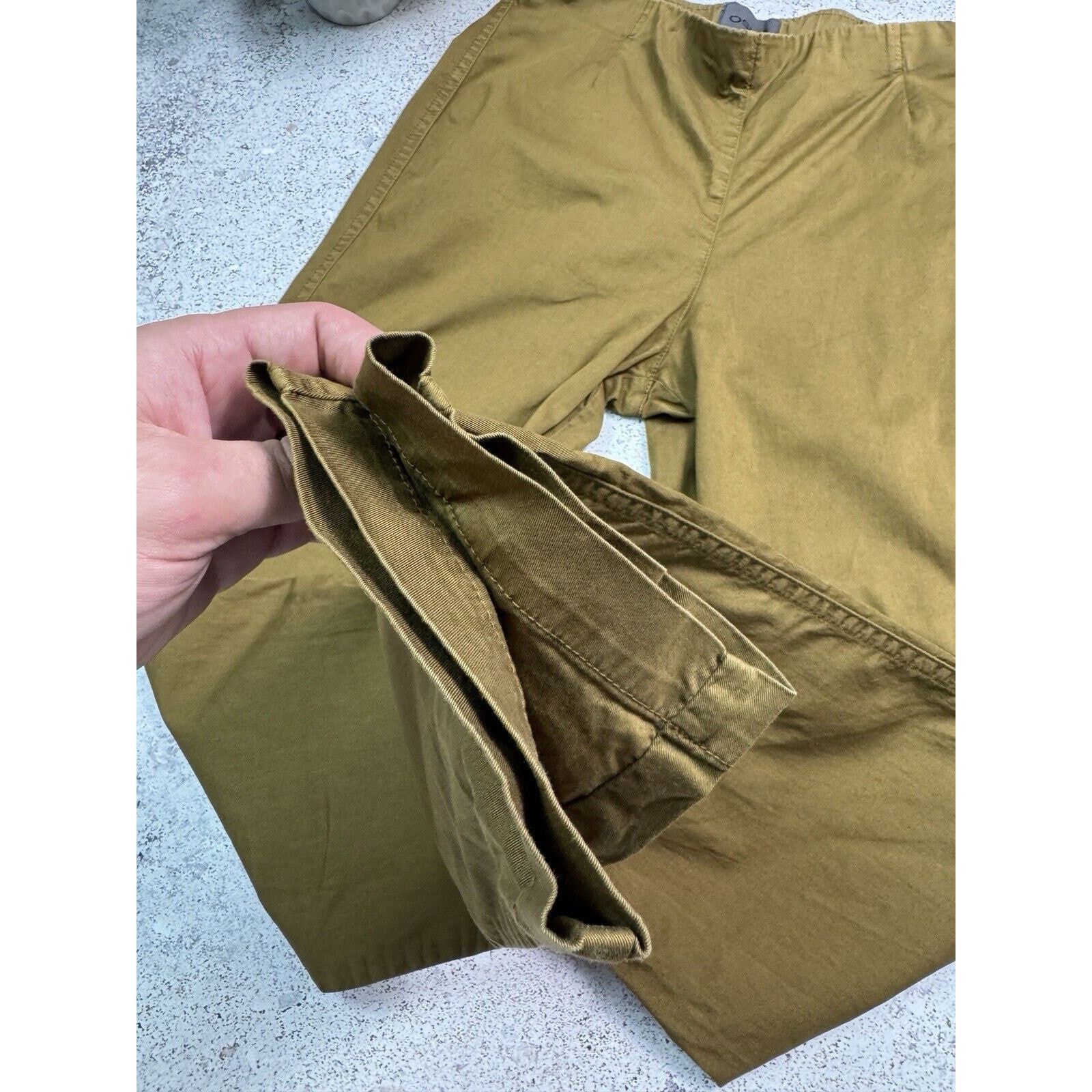 Oska Women’s Trousers Pants Avant Garde Size 3 Beige Us 12