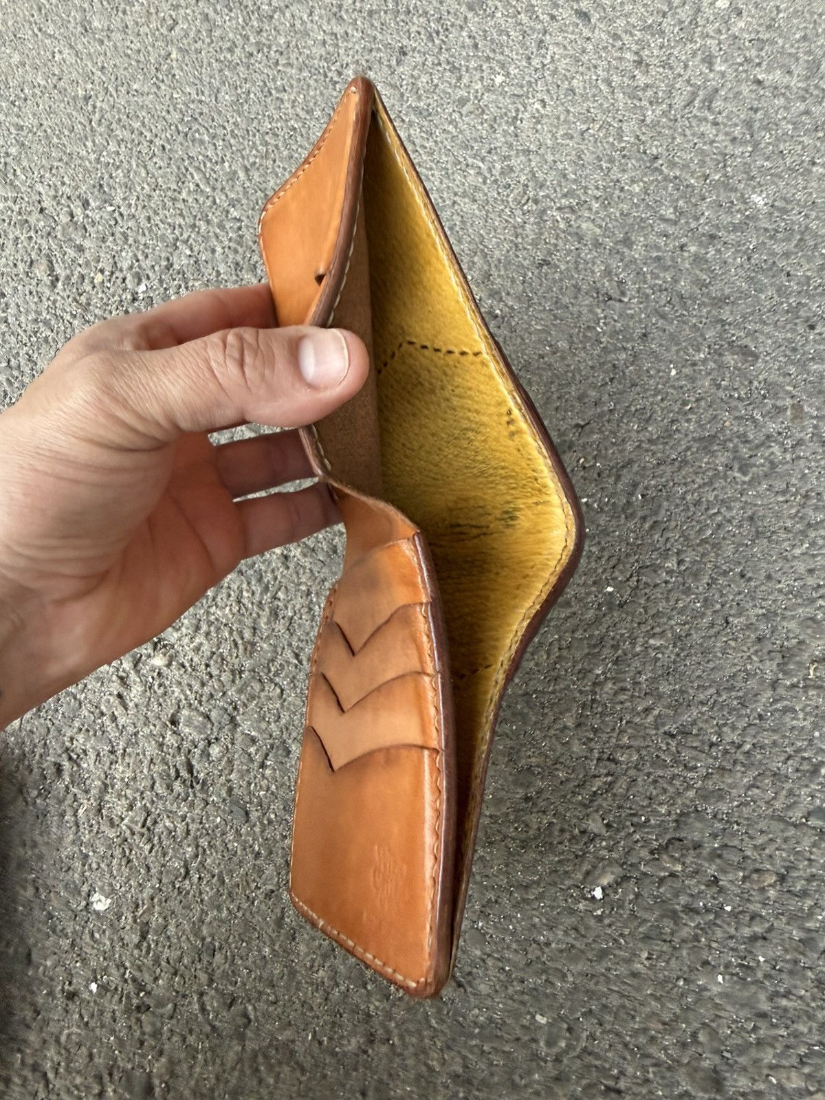 The Flat Head The Flat Head x Wild Child Cordovan Wallet Size ONE SIZE - 8 Thumbnail