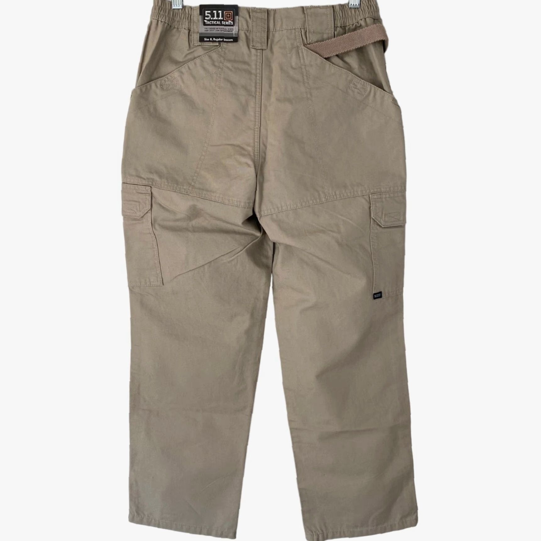 Vintage VINTAGE 5.11 Tactical Cotton Canvas Cargo Pants Women Size 8 Khaki Workwear Casual Size 30" / US 8 / IT 44 - 3 Thumbnail