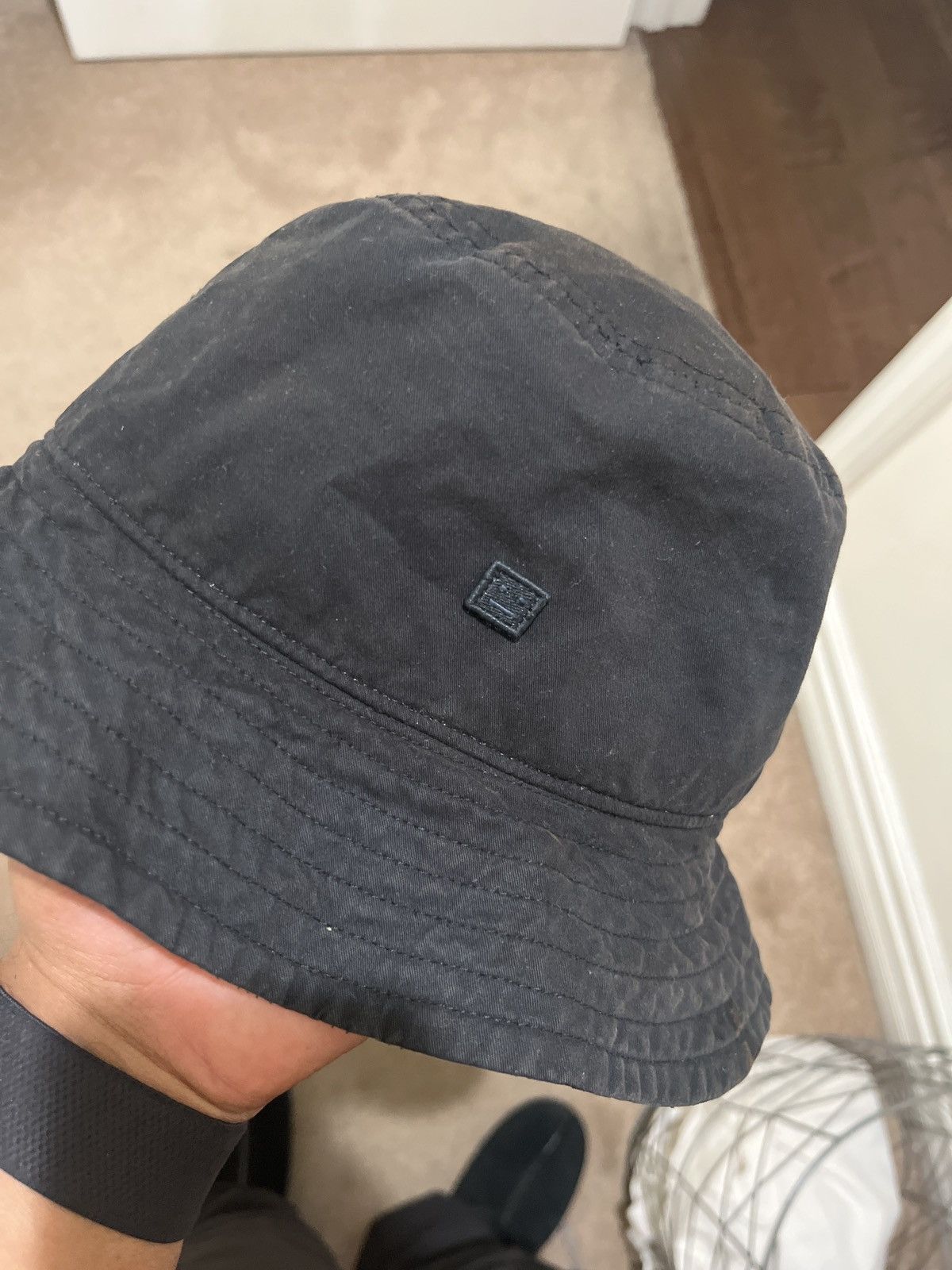 Acne Studios Acne Studios Face Logo Bucket Hat Size ONE SIZE - 4 Thumbnail
