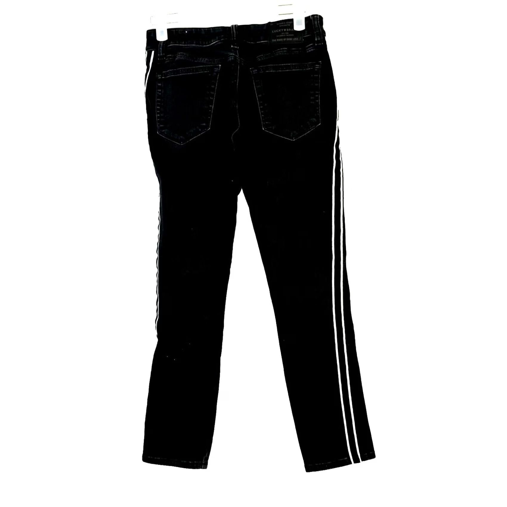 Lucky Brand Lucky Brand Lolita Skinny Jeans Women's 0/25 Black Denim Low Rise Skinny Jeans Size 25" / US 0 / IT 36 - 2 Thumbnail