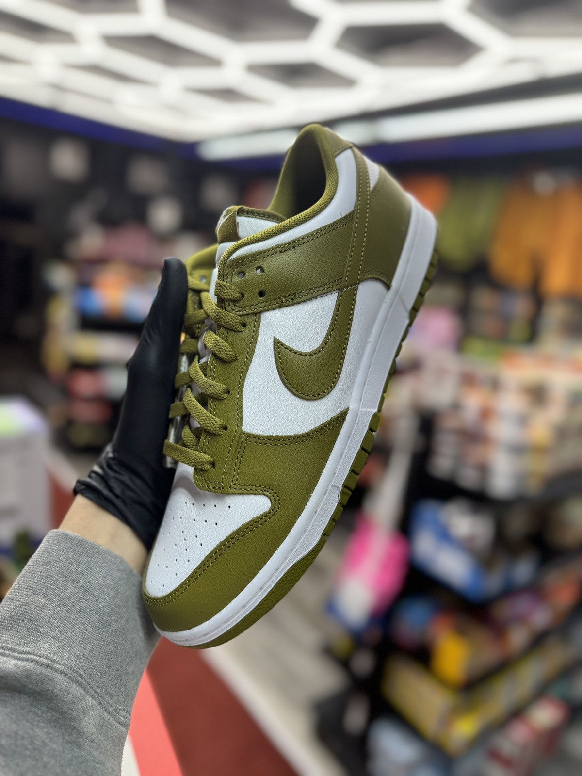Nike Nike dunk low Pacific moss Size US 11.5 / EU 44-45 - 4 Thumbnail