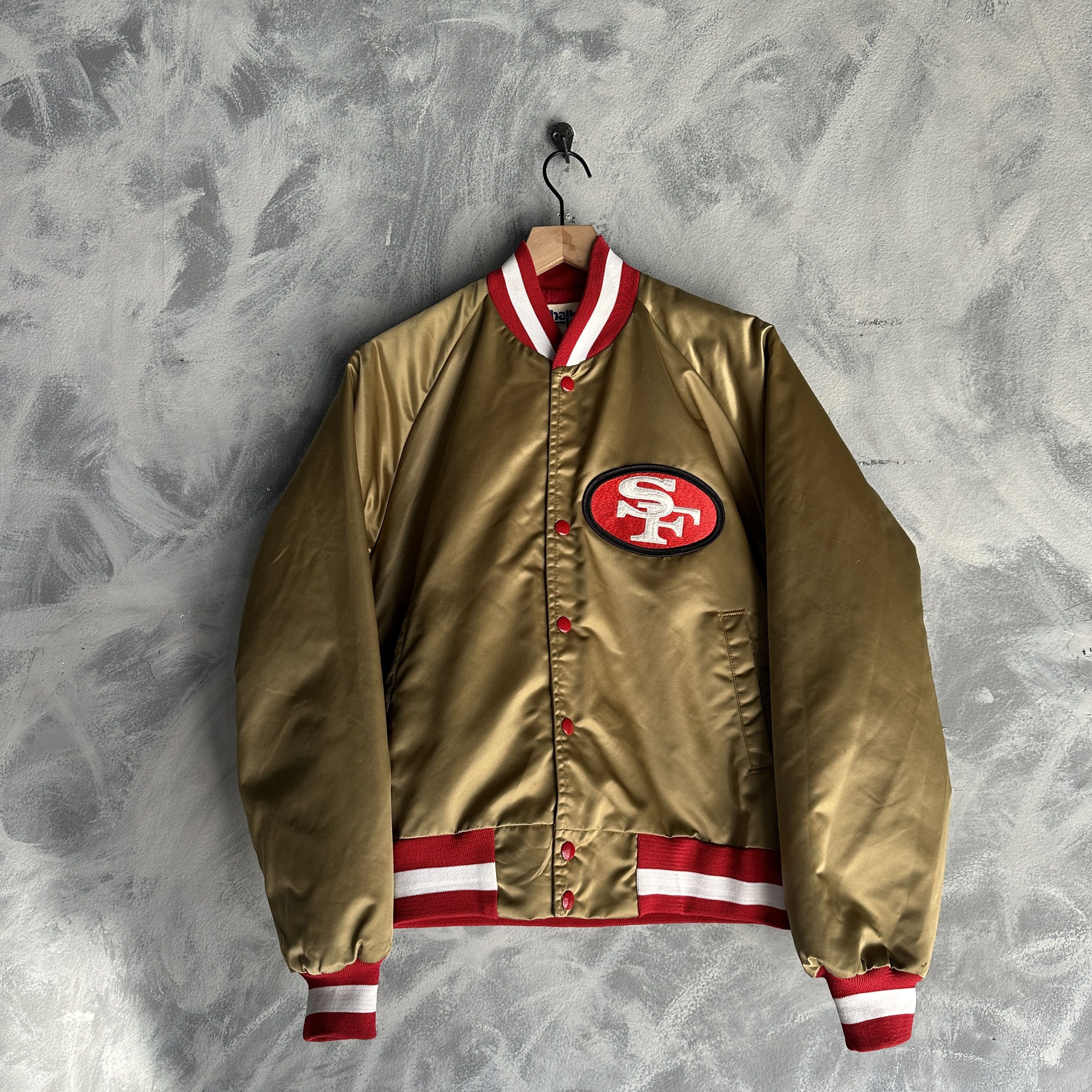 Chalk Line Vtg Chalk Line San Francisco Satin Bomber Jacket Spellout Size US M / EU 48-50 / 2 - 2 Thumbnail