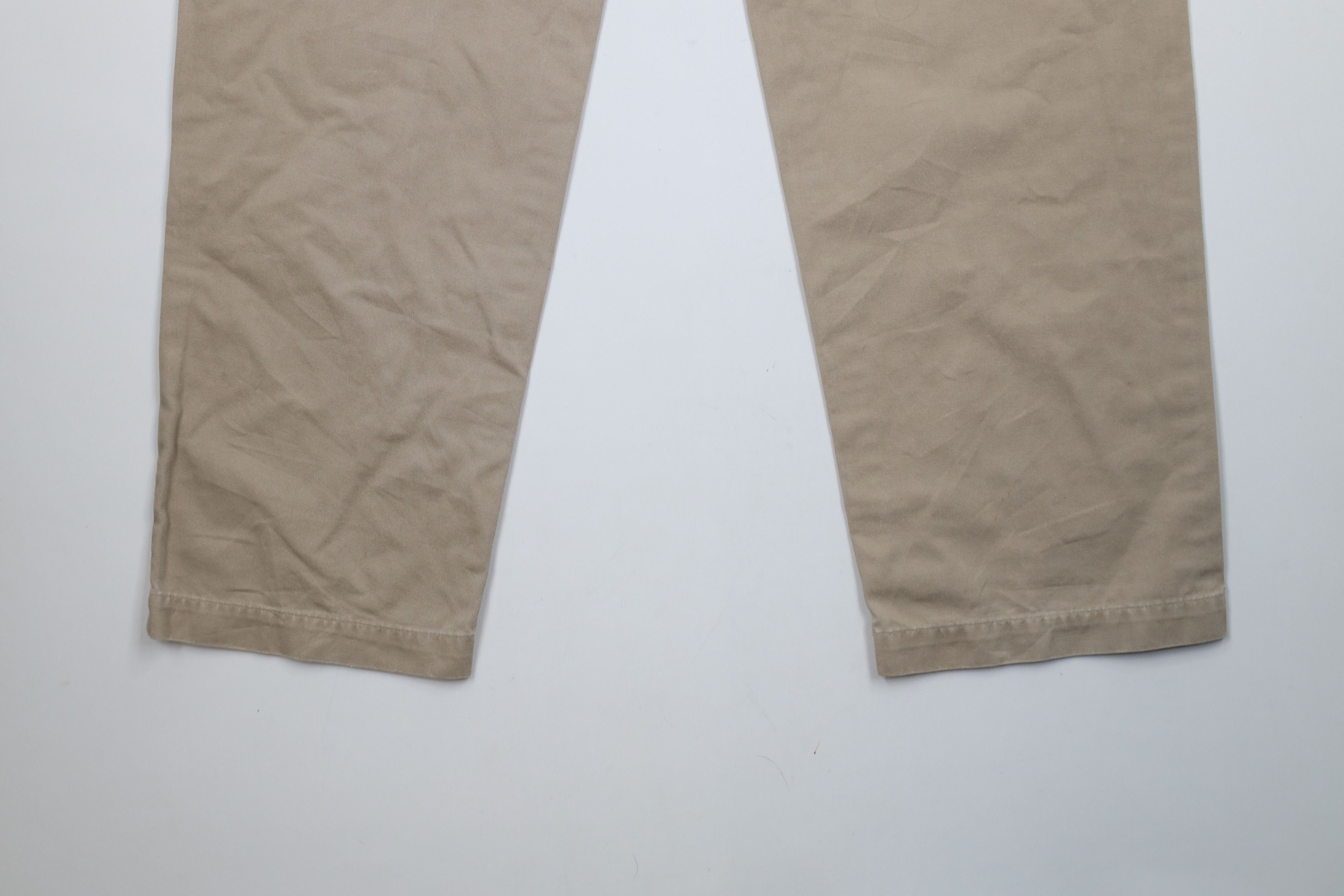 Ralph Lauren × Vintage Vintage 90s Ralph Lauren Chino Pants Beige Cotton USA Size US 36 / EU 52 - 12 Thumbnail