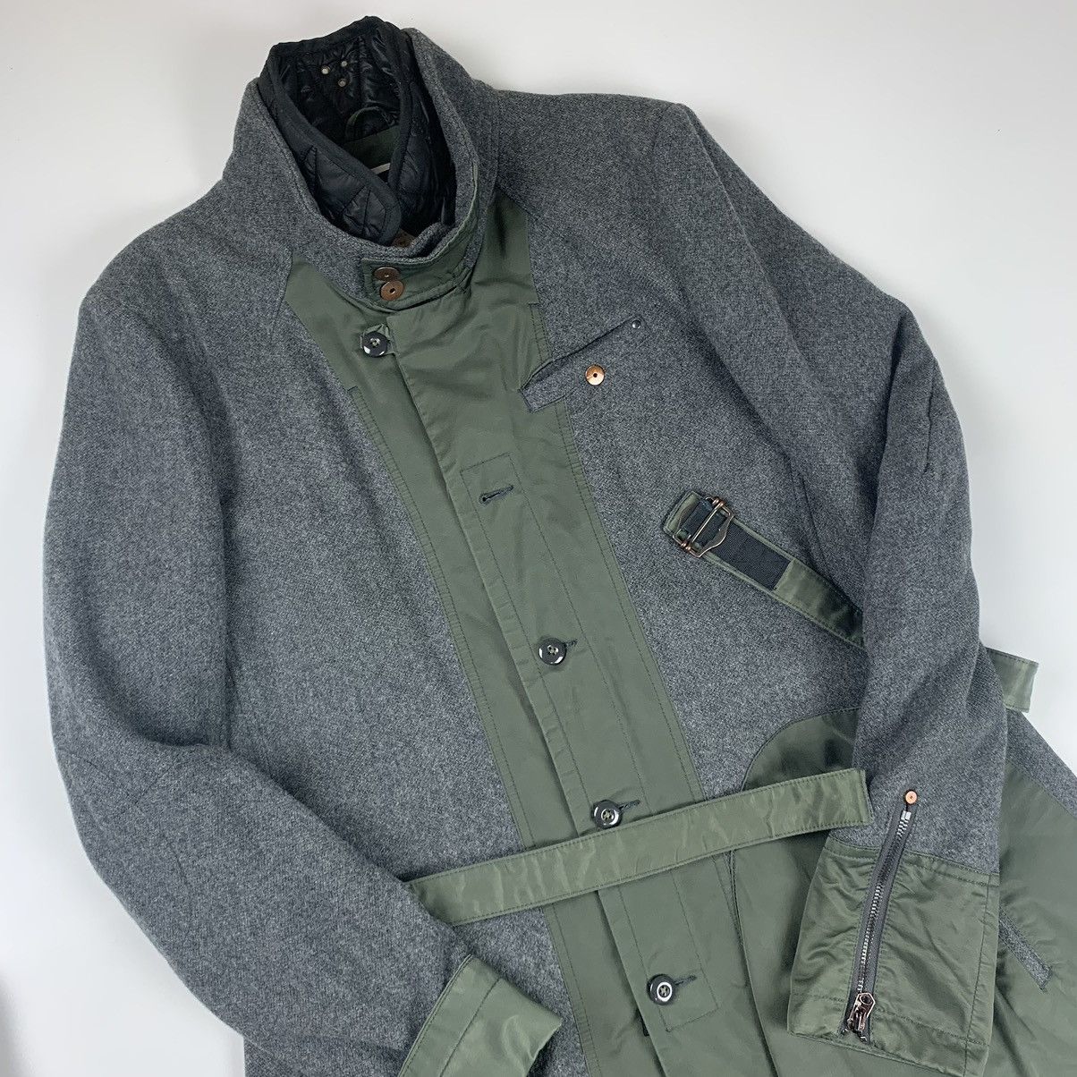 G-Star Avant Garde style Long wool coat by G Star Raw Size M / US 6-8 / IT 42-44 - 3 Thumbnail
