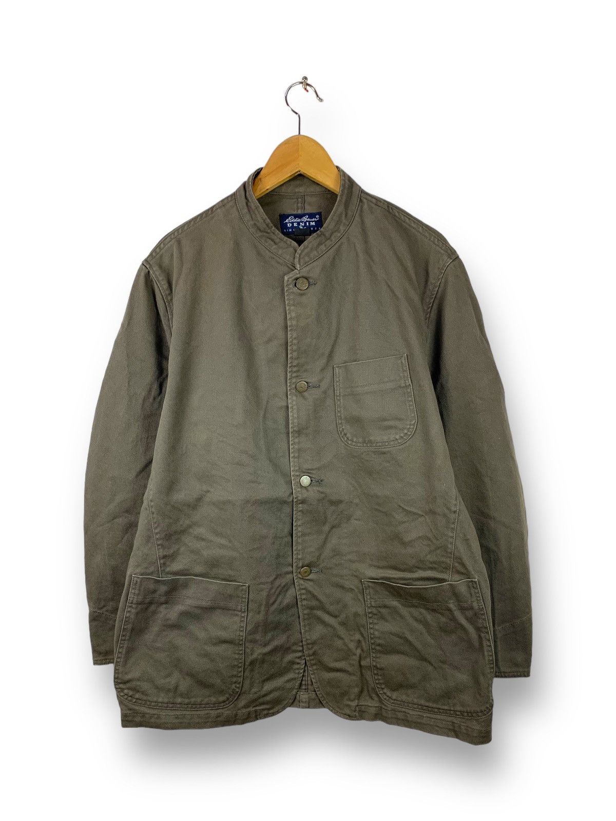 Eddie Bauer Steals! Eddie Bauer Denim Workwear Chore Jacket Size US M / EU 48-50 / 2 - 1 Thumbnail