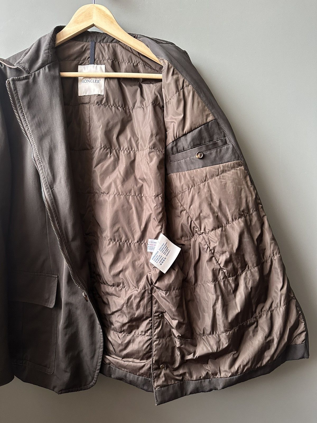 Moncler Moncler Paul Tailored Down Jacket Size 4 Size US L / EU 52-54 / 3 - 8 Thumbnail