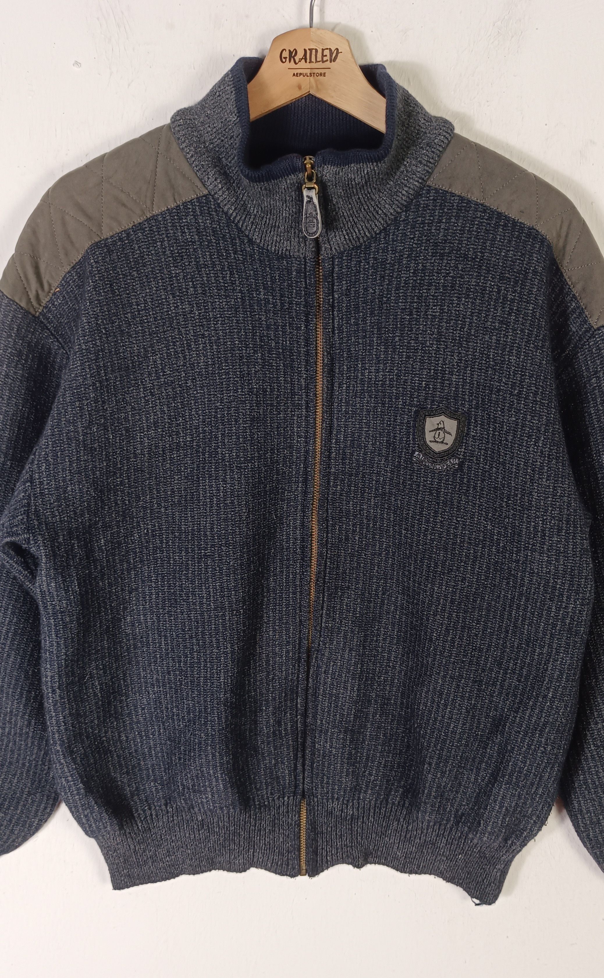 Grand Slam × Vintage Rare Vintage 90s GrandSlam Munsingwear Bomber Jacket Size US L / EU 52-54 / 3 - 3 Thumbnail