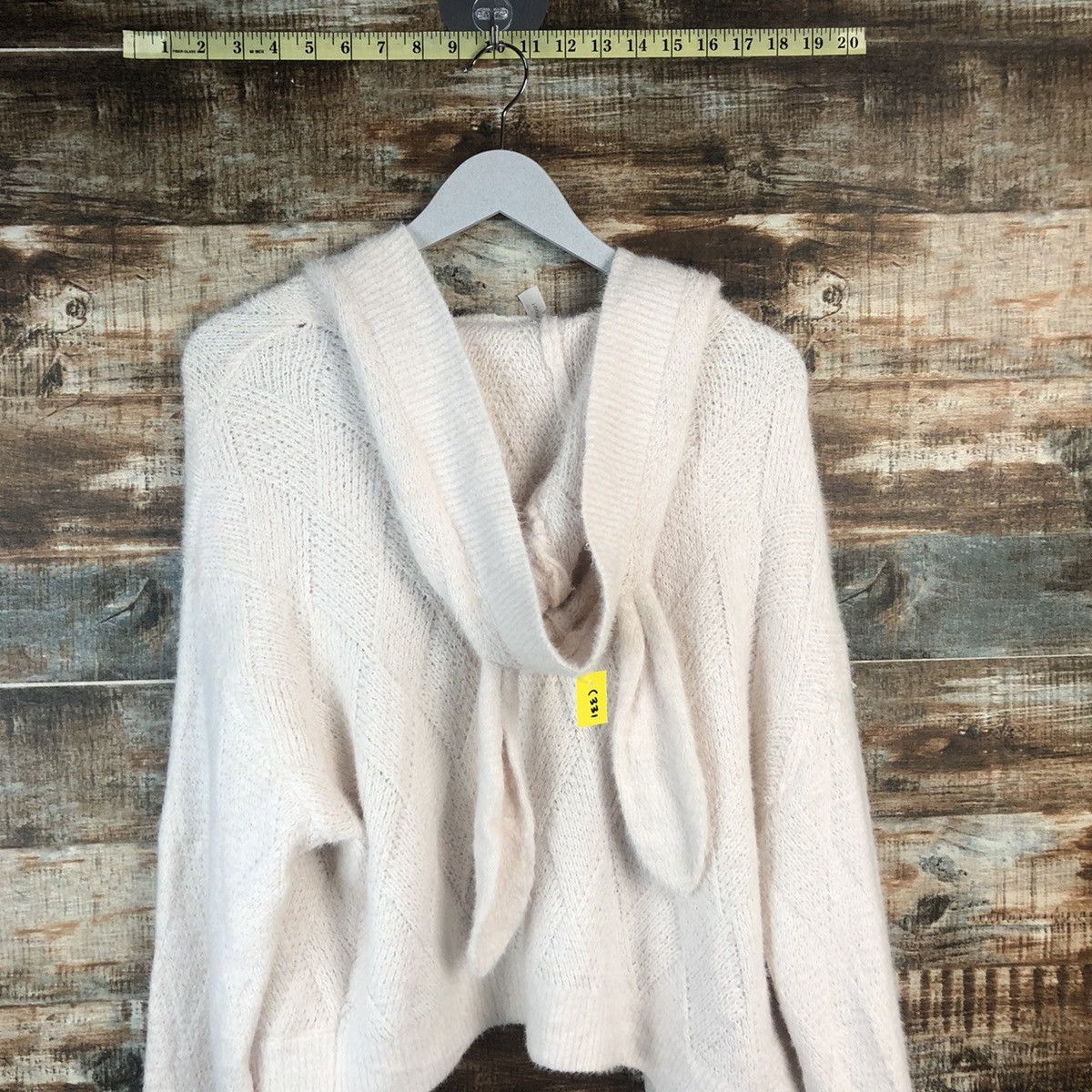 Homespun Knitwear DL Gelatao Pique Pink Cardigan Hoodie Knitwear #C331 Size M / US 6-8 / IT 42-44 - 16 Thumbnail