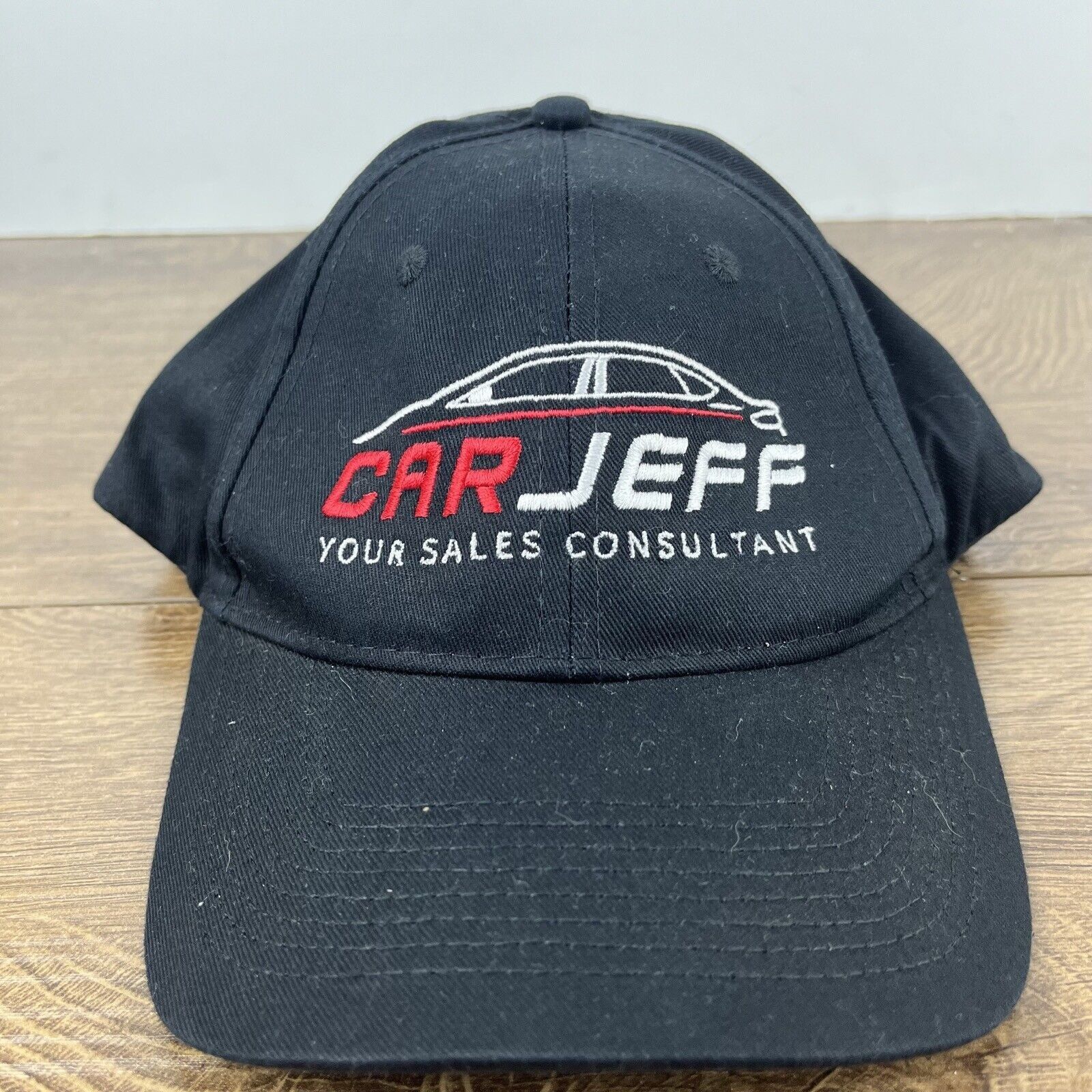 Other Car Jeff Hat Sales Consultant Hat Black Adjustable Hat Black Size ONE SIZE - 6 Thumbnail