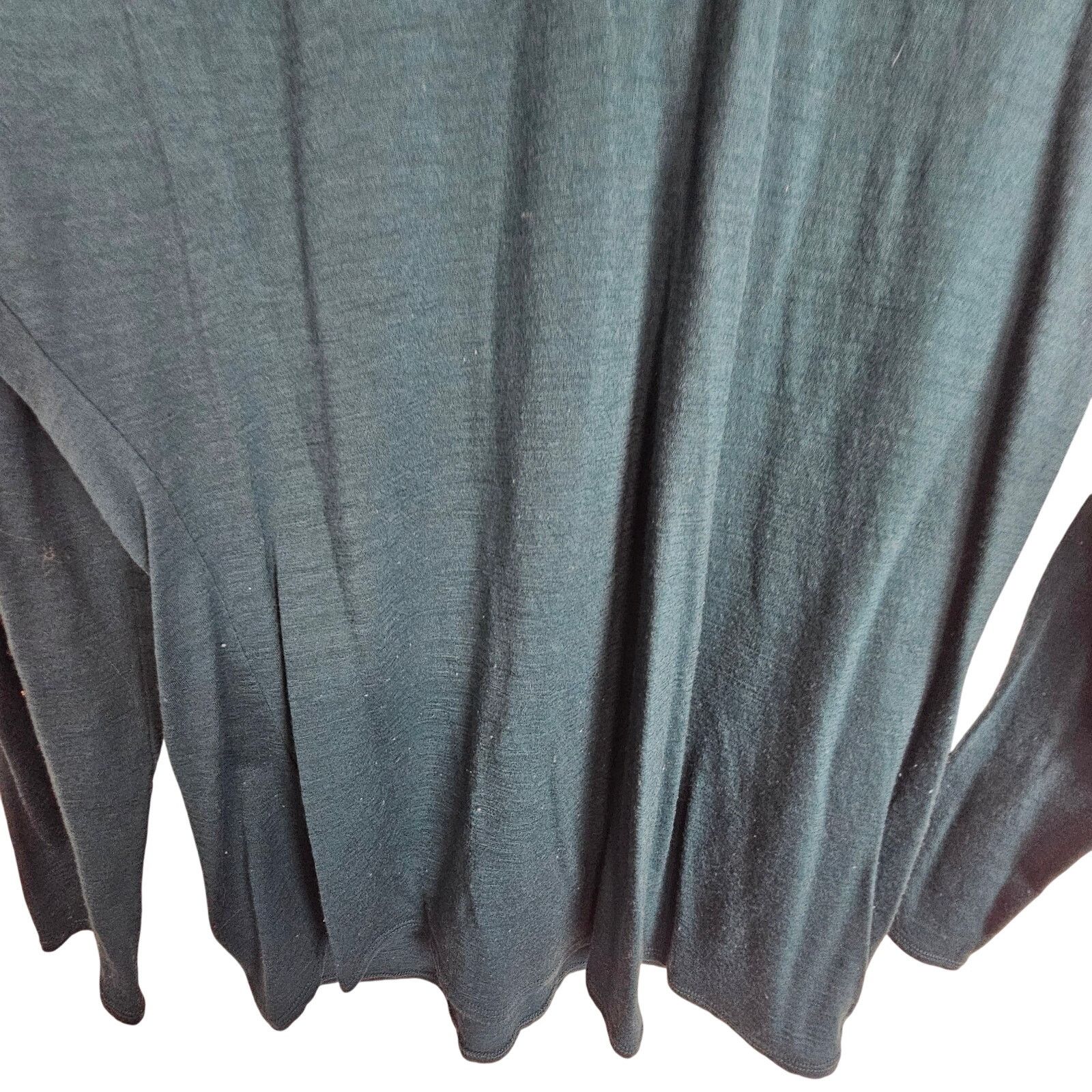 Seagale Segments Merino Wool Base Layer Long Sleeve Top Green XL Size XL / US 12-14 / IT 48-50 - 3 Thumbnail