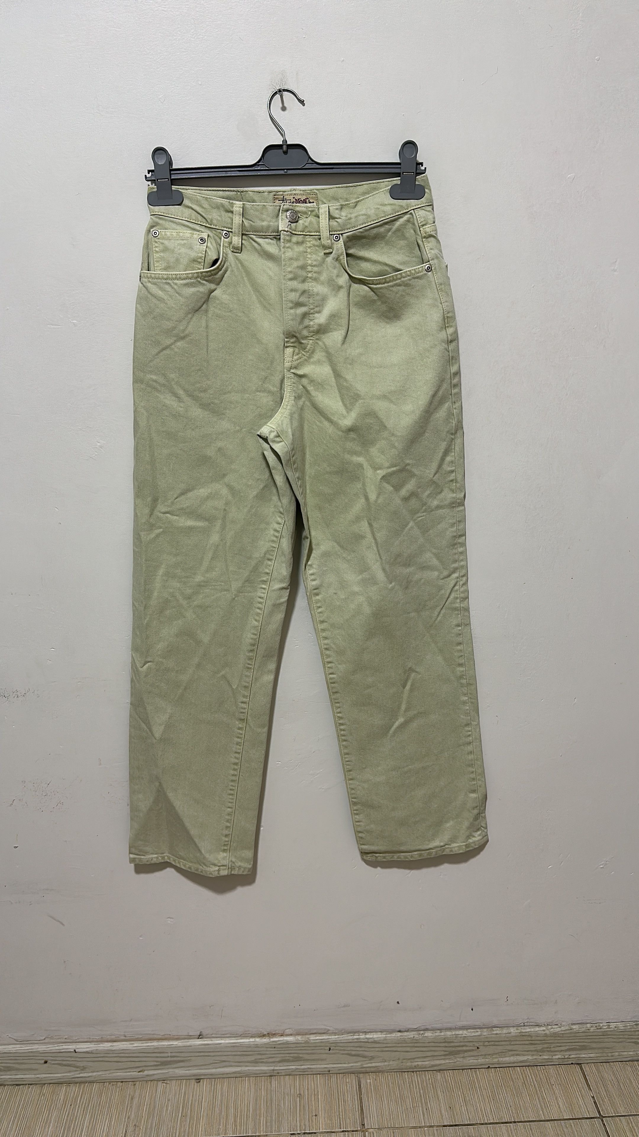 Stussy Stussy Big Ol Jean Cream Size 28 Size US 28 / EU 44 - 2 Thumbnail