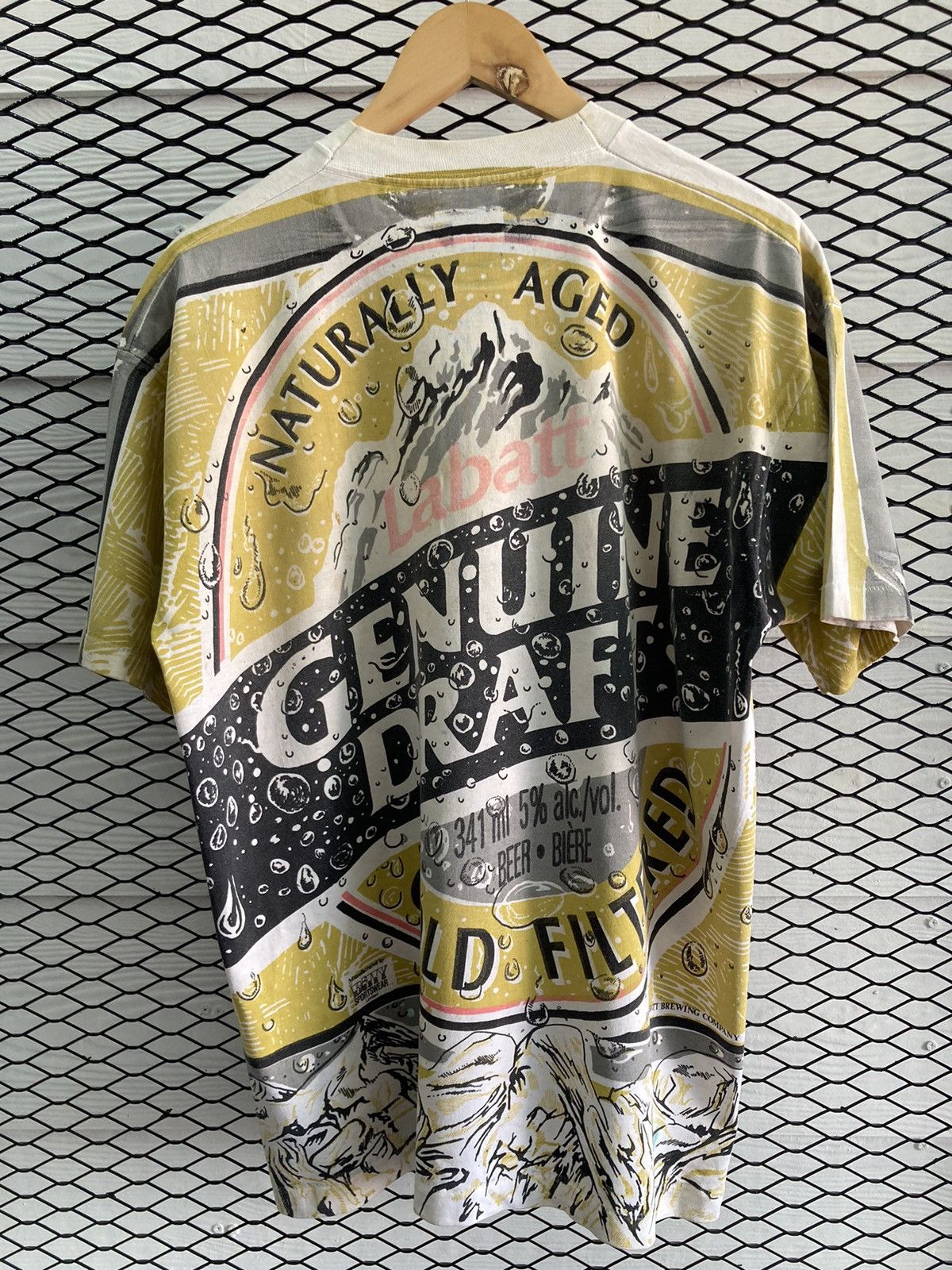 Vintage Vintage Labatt Breweries AOP shirt Size US XL / EU 56 / 4 - 7 Thumbnail