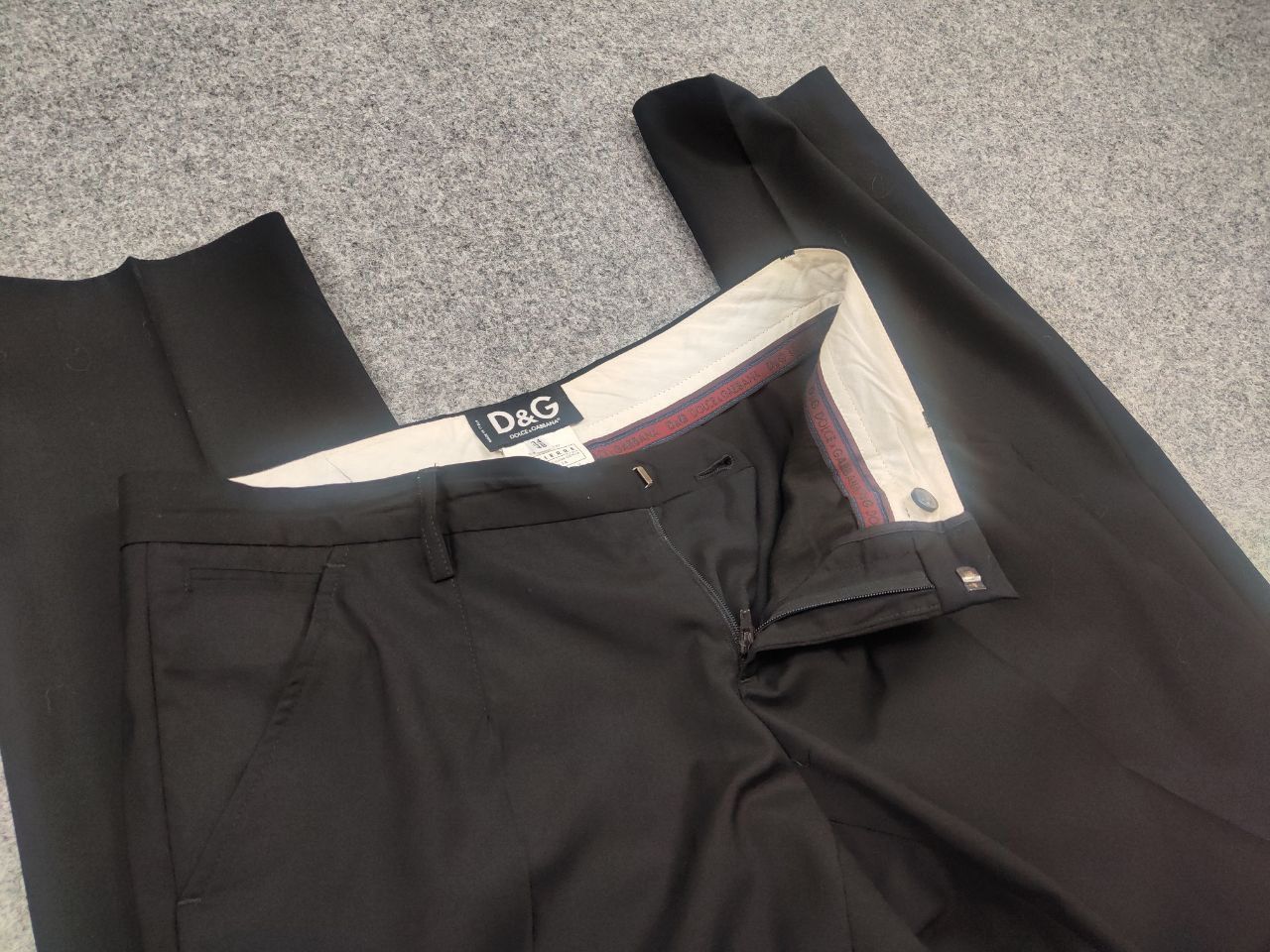 Dolce & Gabbana Dolce & Gabbana Vintage Classic Black Trousers Mens Pants Size US 32 / EU 48 - 10 Thumbnail