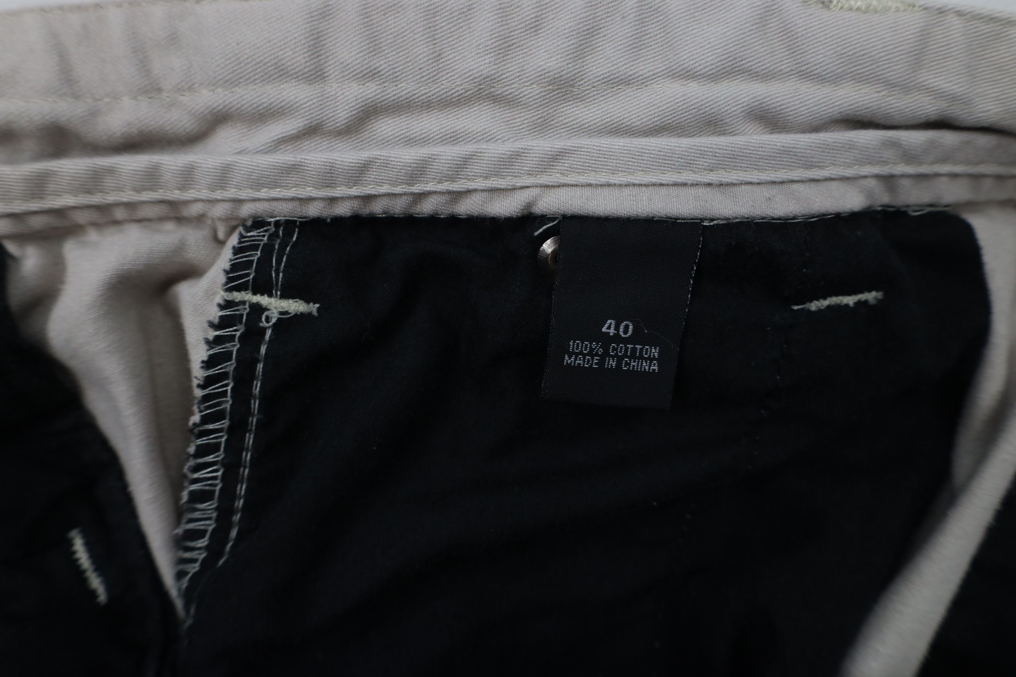 Marc Ecko × Vintage Vintage 90s Y2K Marc Ecko Fit Wide Leg Chino Pants Beige Size US 40 / EU 56 - 9 Thumbnail