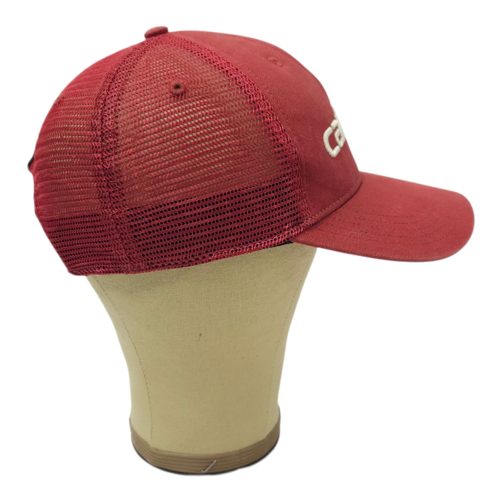 Carhartt Carhartt Canvas Mesh Back Logo Graphic Cap Hat Snapback Size ONE SIZE - 10 Thumbnail