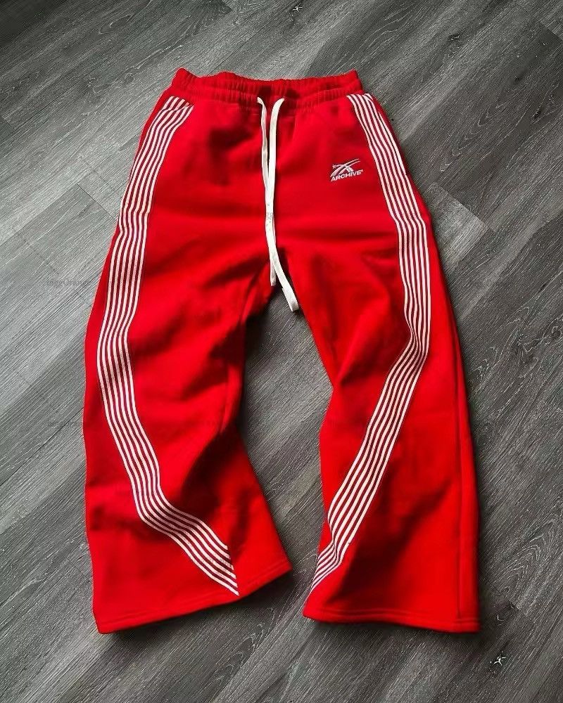 Japanese Brand × Other Pure Cotton Elastic Waist Baggy Sweatpants Size US 34 / EU 50 - 2 Thumbnail