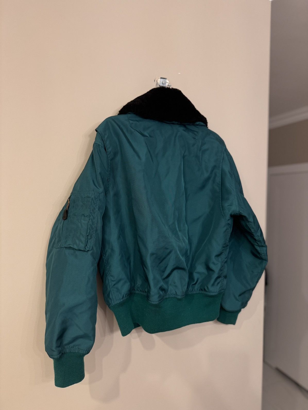 Vintage Vintage bomber Aviation USA rare 80s 90s jacket Size US S / EU 44-46 / 1 - 4 Thumbnail