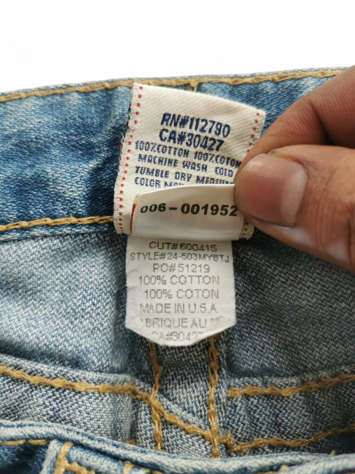 True Religion True Religion Bootcut Jeans Size 25" / US 0 / IT 36 - 6 Thumbnail