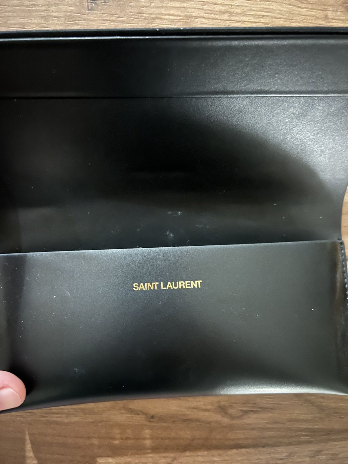 Saint Laurent Paris Saint Laurent sunnies with a cat eye effect Size ONE SIZE - 7 Thumbnail