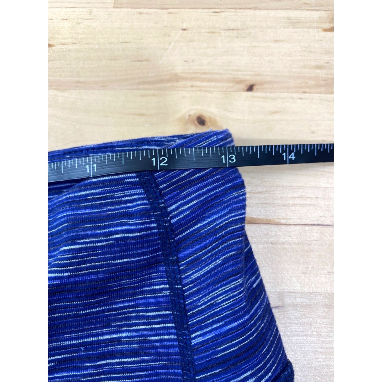 Athleta Athleta Leggings Capri Womens Size S Blue/Purple Activewear Yoga Gym Casual Breathable Elastic Waist Blended Fabric Women's Capris (Vintage: No) Size 28" / US 6 / IT 42 - 4 Thumbnail