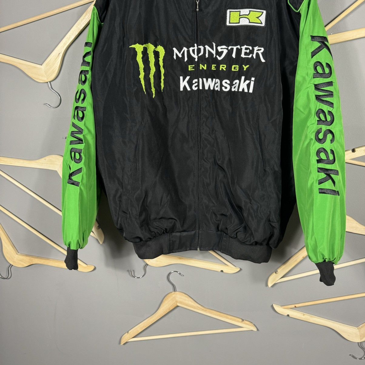 Formula 1 Vintage Kawasaki Monster Energy F-1 Racing Jacket Size US XL / EU 56 / 4 - 6 Thumbnail