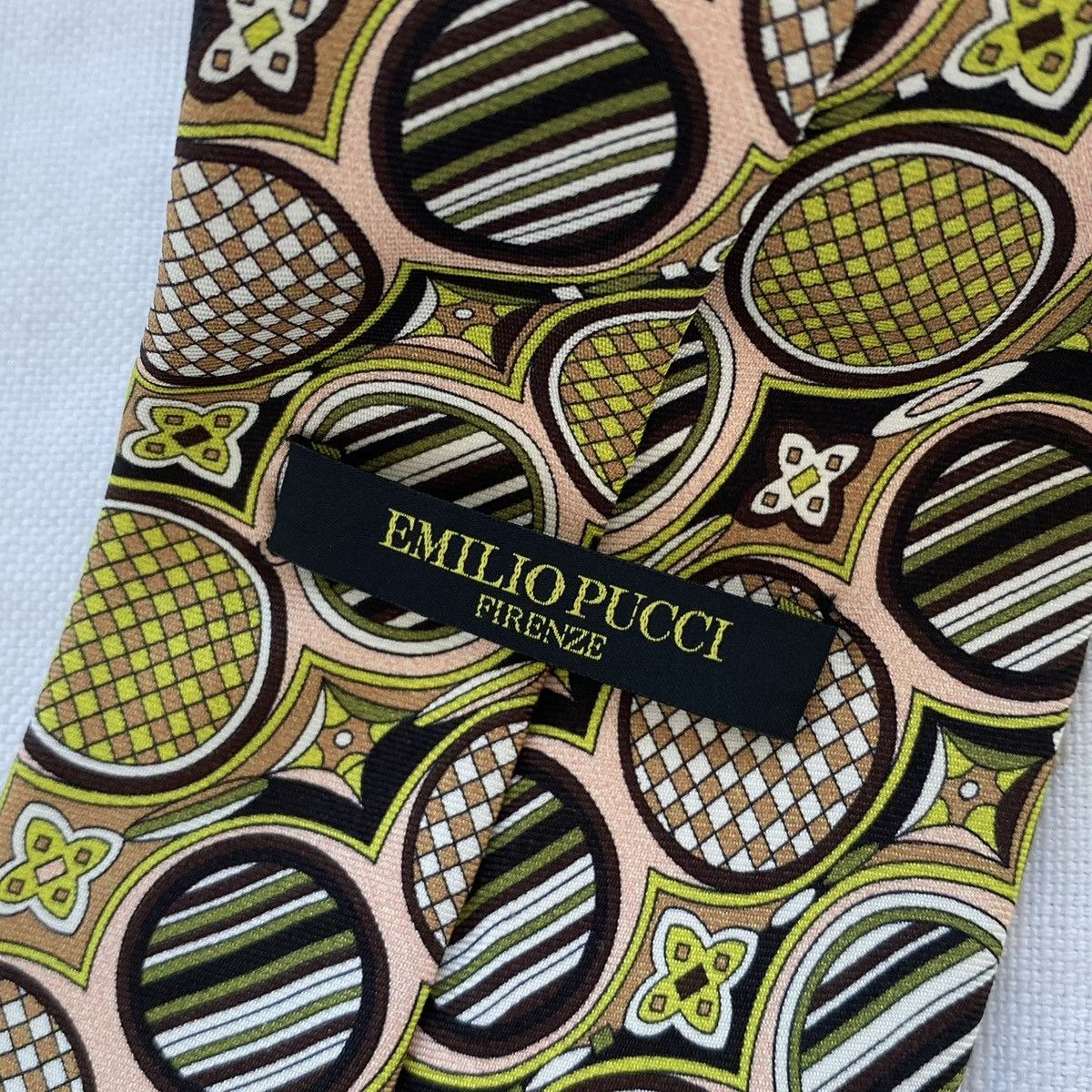 Vintage Emilio Pucci silk tie Size ONE SIZE - 3 Thumbnail