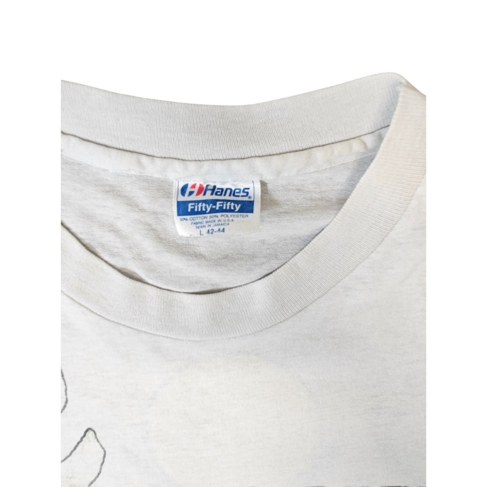 Hanes Tom Petty and The Heartbreakers Vintage T-Shirt 1990 Size US L / EU 52-54 / 3 - 5 Thumbnail