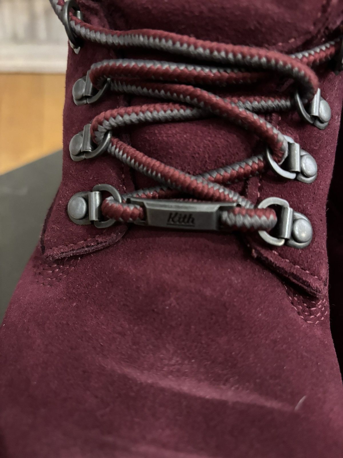 Kith × Timberland Timberland x Kith 6” Boot Burgundy 10 2013 6545A waterproof Size US 10 / EU 43 - 4 Thumbnail