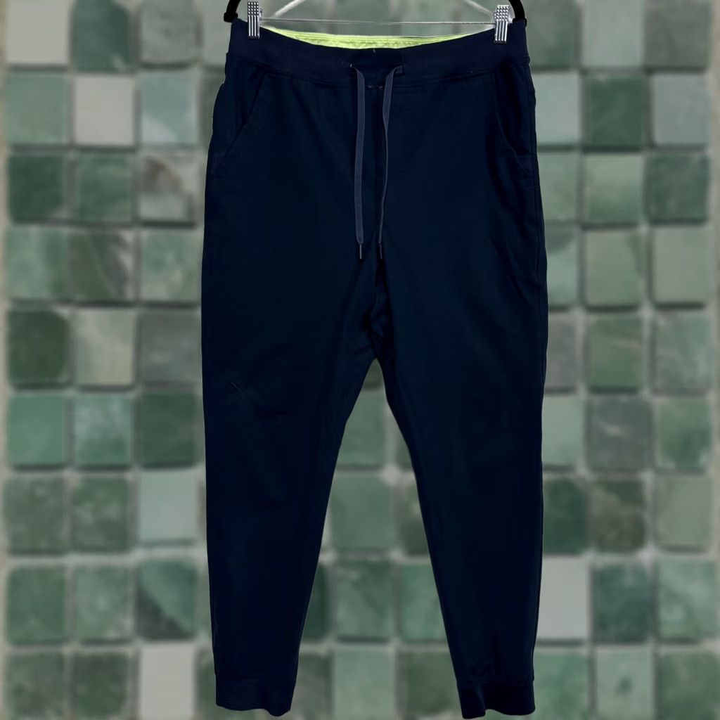 Vintage Birddogs Jogger Pants Men's XL Blue Stretch Athletic Tapered Pockets Inseam 30in Machine Washable Activewear Sports Gym & Training AVB Size US 36 / EU 52 - 1 Thumbnail