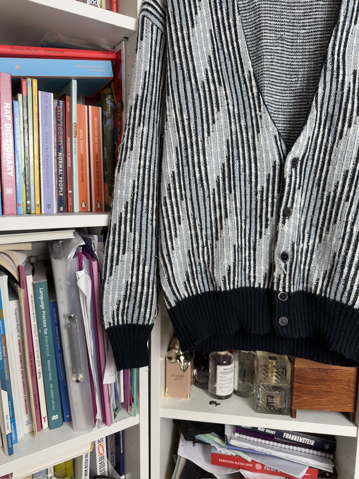 Coogi × Vintage Vintage y2k multicolour printed button up cardigan sweater M Size US M / EU 48-50 / 2 - 4 Thumbnail